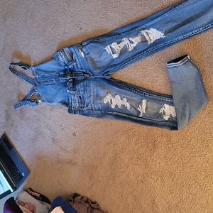 Jean overalls